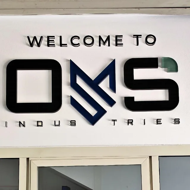 Logo 3D per reception
