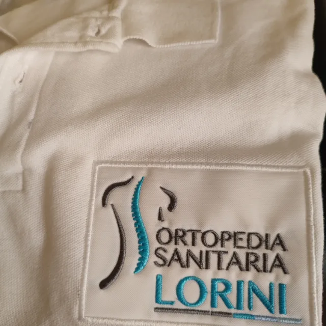 Polo da lavoro con logo ricamato
