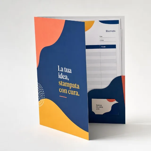 Cartelline con taschino